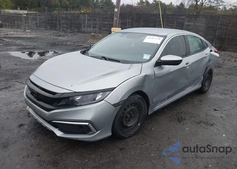 2020 Honda Civic Lx z USA, uszkodzony, nr VIN 2HGFC2F61LH547367